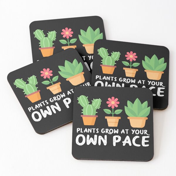 Item preview, Plants Grow At Your Own Pace designed and sold by LifeDesignStore.