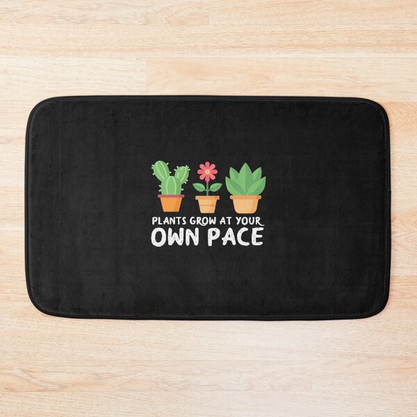 Item preview, Plants Grow At Your Own Pace designed and sold by LifeDesignStore.