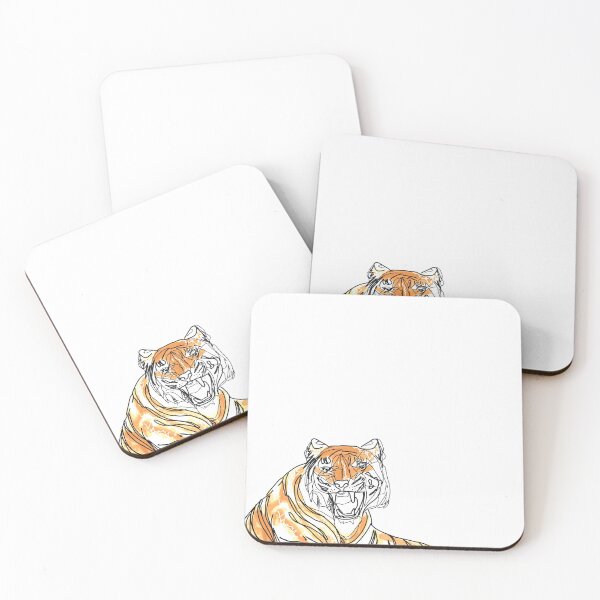 Item preview, Tiger designed and sold by OneLineArt.
