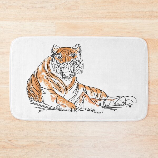Item preview, Tiger designed and sold by OneLineArt.