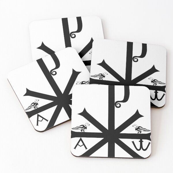 Item preview, Black Chrism. XP is the early Christian sign.I am Alfa and Omega. designed and sold by Marinakutukova.