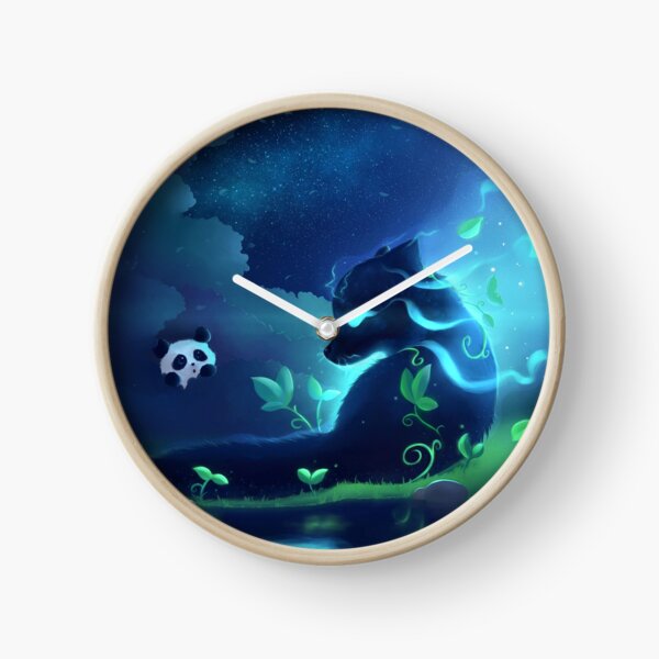 Forest spirit Clock