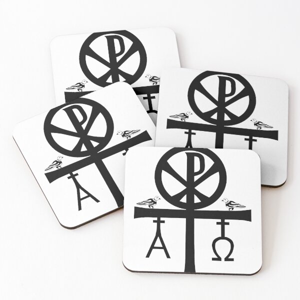 Item preview, Black Chrism. XP is the early Christian sign.I am Alfa and Omega. designed and sold by Marinakutukova.