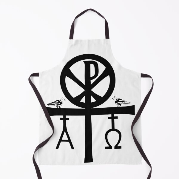 Item preview, Black Chrism. XP is the early Christian sign.I am Alfa and Omega. designed and sold by Marinakutukova.