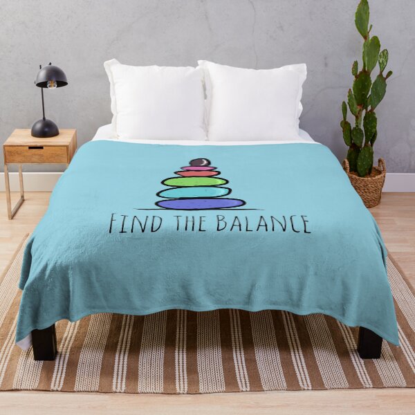Item preview, Motivational life quote 'Find the Balance' designed and sold by Culturalnoob.