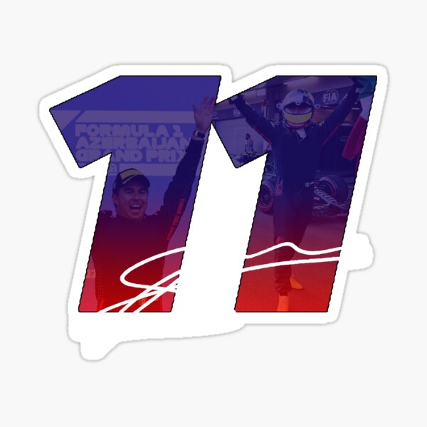Sergio Perez Sticker