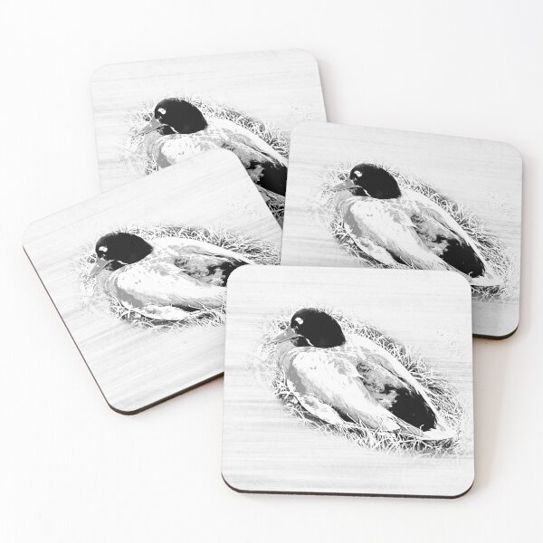 Item preview, Lucid Duck (Black and White Variant 1) designed and sold by TM Art.