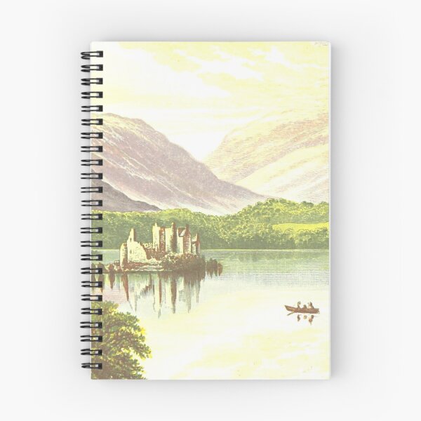 Aperçu de l'œuvre Illustration vintage du Loch Awe, Ecosse créée et vendue par yourscotland.
