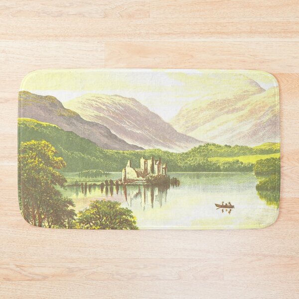 Item preview, Vintage Illustration of Loch Awe, Scotland designed and sold by yourscotland.