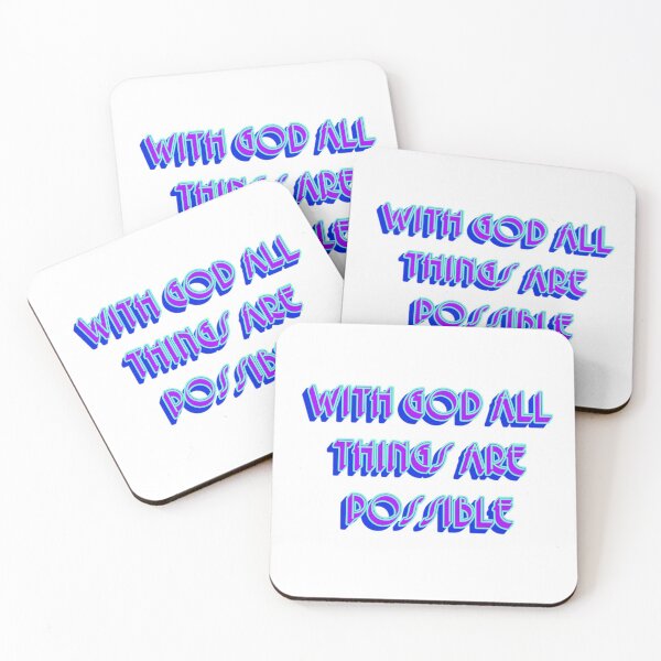 Item preview, With God All Thing Are Possible  designed and sold by atroffire.