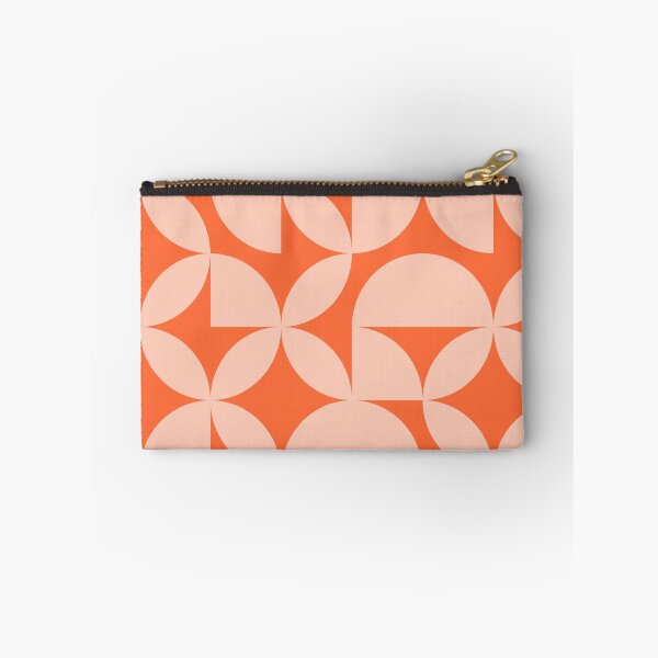 Item preview, Abstract Orange Circles Modern Mid Century Geometric Pattern Scandinavian Rustic Interior designed and sold by BONBcreative.