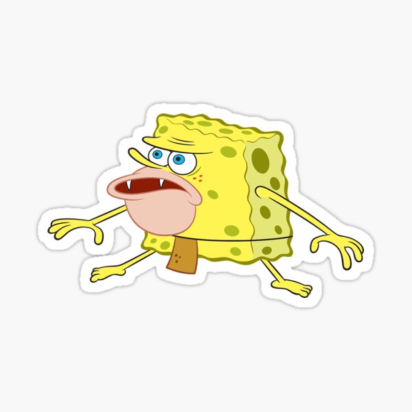Item preview, Sponge bob sticker designed and sold by dentalmerch.