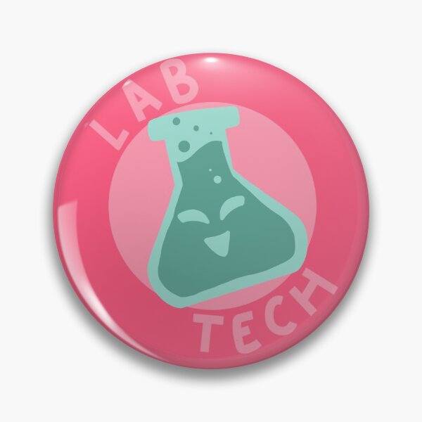 Item preview, Lab tech - cute smiling beaker designed and sold by scribbli.