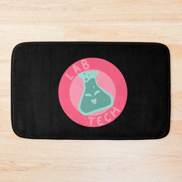 Item preview, Lab tech - cute smiling beaker designed and sold by scribbli.