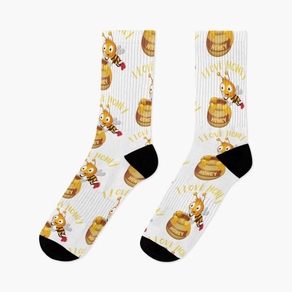Item preview, I LOVE HONEY, BUSY BEE, HONEYBEE, BEE MEME, HONEYCOMB, WORKER BEE designed and sold by R B Chrystal.