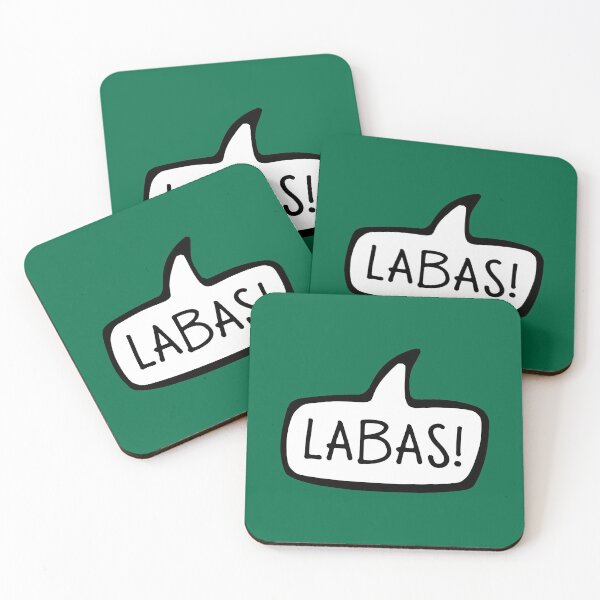 Item preview, Lithuanian - Labas! Greeting Hello Speech Bubble  designed and sold by Celticana.