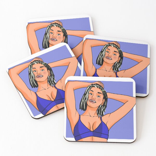 Item preview, Hand Drawn Gym Fit Pin-Up Design designed and sold by OneDayArtShop.