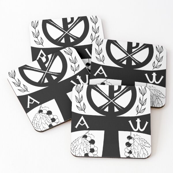 Item preview, Black Chrism. XP is the early Christian sign.I am Alfa and Omega. designed and sold by Marinakutukova.