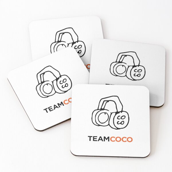 Item preview, Team Coco Headphones Doodle designed and sold by art-fox.