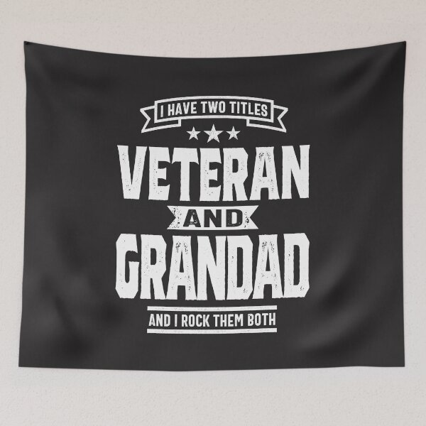 Item preview, I Have Two Titles Veteran and Grandad | Dad and Grandpa designed and sold by cidolopez.