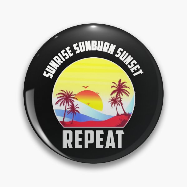 Item preview, Sunrise Sunburn Sunset Repeat  designed and sold by oussimakh.