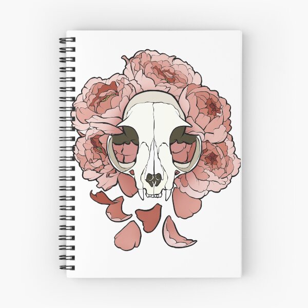 Item preview, Cat and peonies- pink designed and sold by underbird.