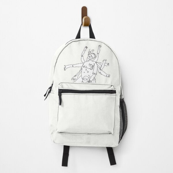 Item preview, white "shiva" (white background) designed and sold by MentaLee.