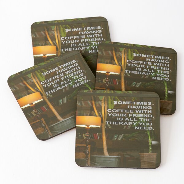Item preview, Coffee with Friends Therapy designed and sold by mwagie.
