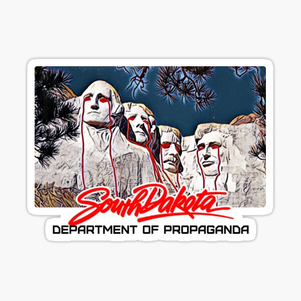 SDDP Mt Rushmore Sticker