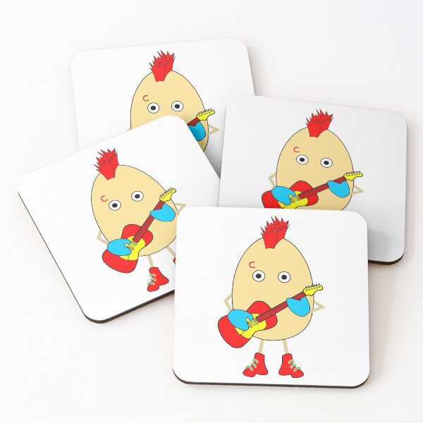 Item preview, Rock Musician Egghead designed and sold by BartholGraphics.