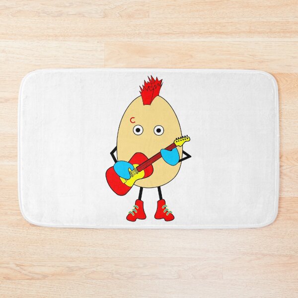 Item preview, Rock Musician Egghead designed and sold by BartholGraphics.