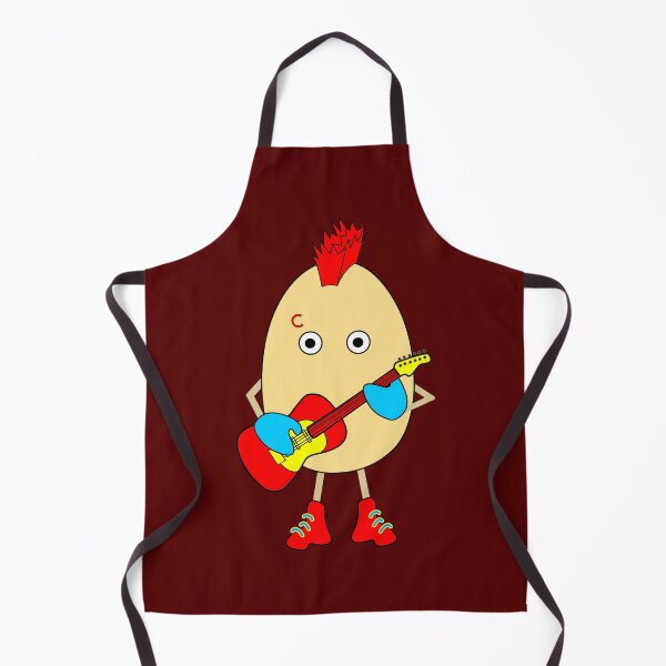 Item preview, Rock Musician Egghead designed and sold by BartholGraphics.