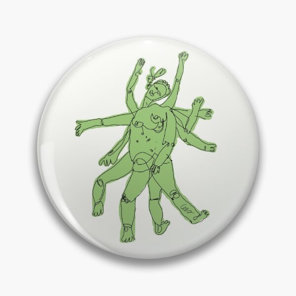 Item preview, green "shiva" designed and sold by MentaLee.