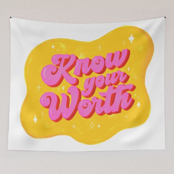 Item preview, Know Your Worth designed and sold by ohhappydayna.