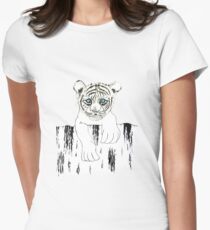 Little tiger Women's Fitted T-Shirt