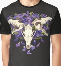Hund violett-Cerberus Grafik T-Shirt