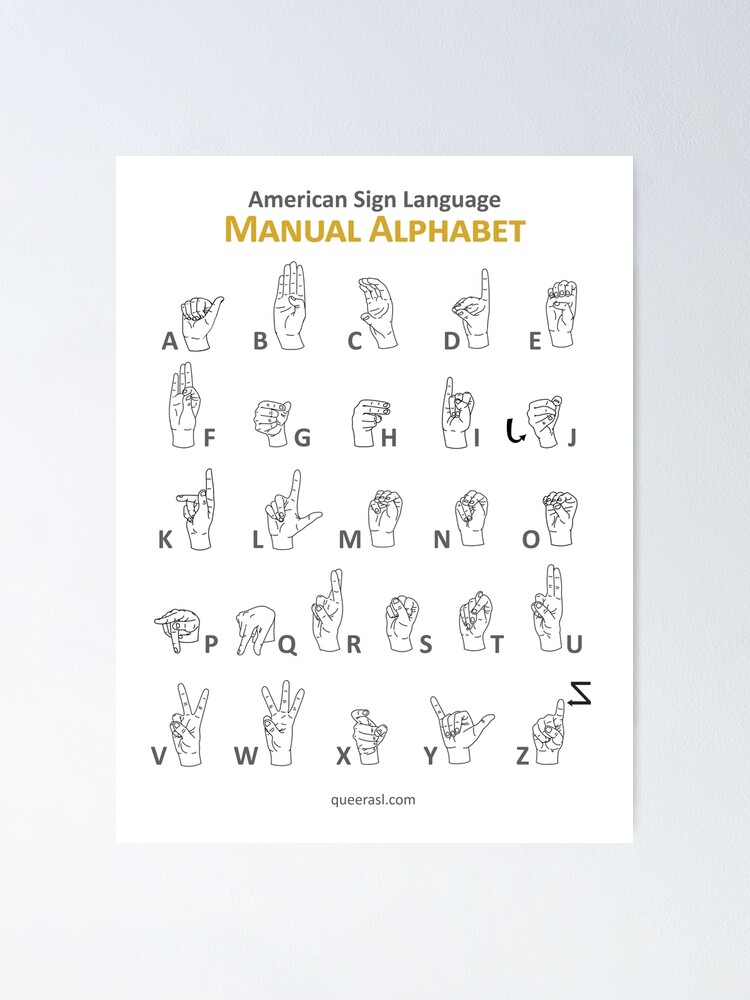 asl-alphabet-poster-for-sale-by-queerasl-redbubble