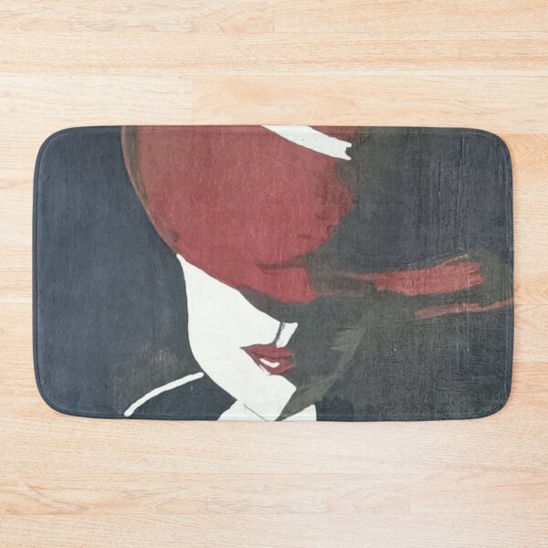 Item preview, Hand painted woman with red hat designed and sold by vibeno1.