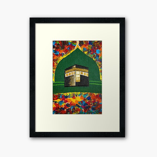 Item preview, Mecca Madina acrylic painting designed and sold by chuckletuckle.