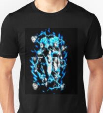 Camiseta unisex Goku & Vegeta Super Saiyan GoD / Blue