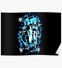 Goku & Vegeta Super Saiyan GoD/Blue Poster