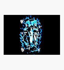 Goku & Vegeta Super Saiyan GoD/Blue Photographic Print