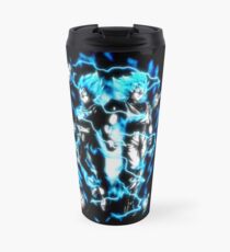 Taza de viaje Goku & Vegeta Super Saiyan GoD / Blue