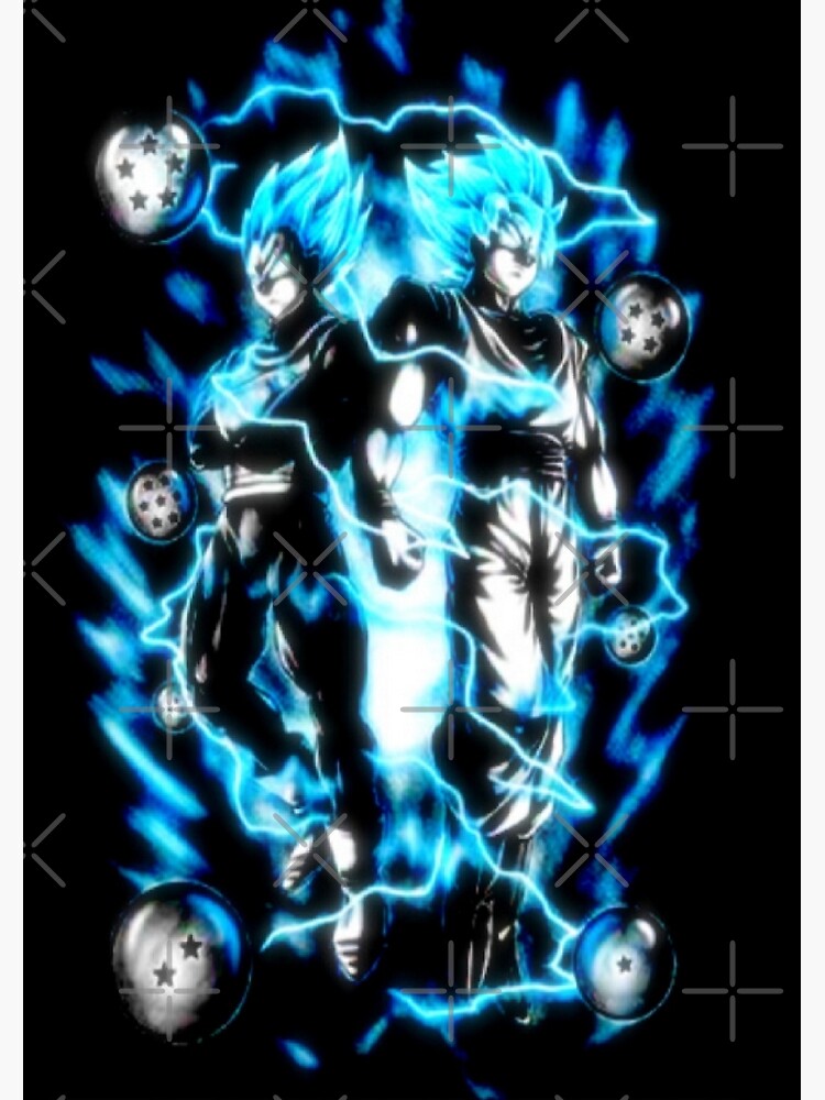 Goku Vegeta Super Saiyan Godblue Spiral Notebook