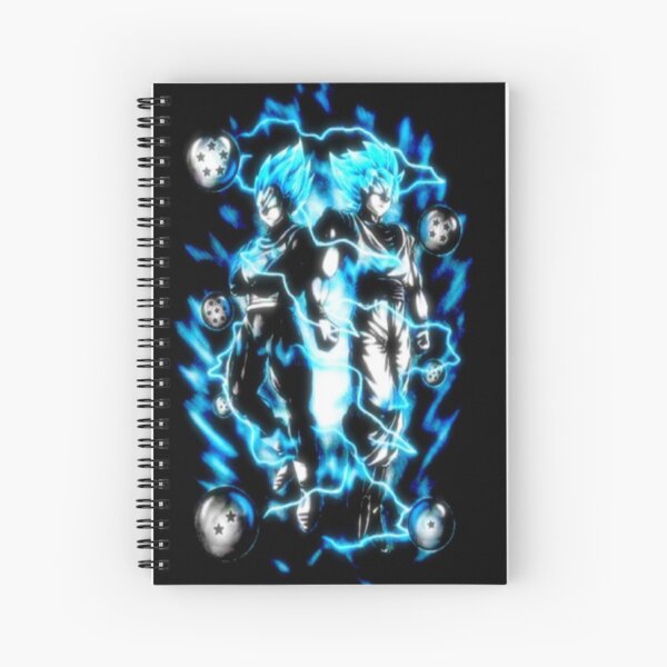 Super Saiyan God Goku & Vegeta (Dokkan Battle) Spiral Notebook