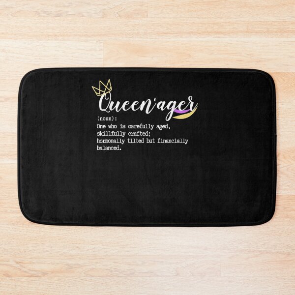 Item preview, Not A Senior I'm A Queenager Not Old Lady Grandma Queen designed and sold by zpruby.
