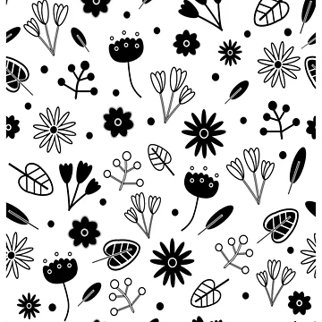 Artwork thumbnail, Flower pattern Design- Spring feels by MomDadCompany