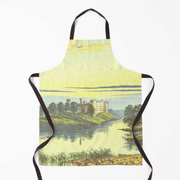 Item preview, Vintage Illustration of Linlithgow Palace and Loch, Scotland designed and sold by yourscotland.