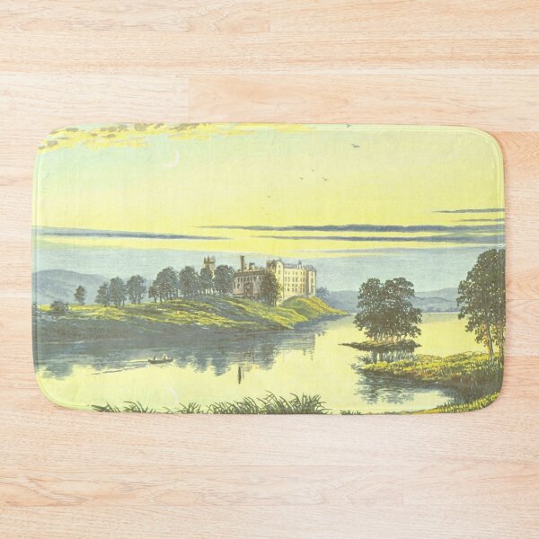 Item preview, Vintage Illustration of Linlithgow Palace and Loch, Scotland designed and sold by yourscotland.