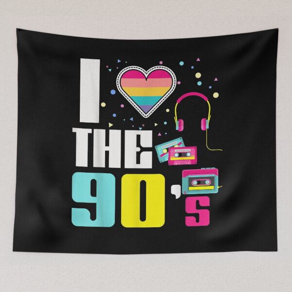 Item preview, I Heart The Nineties 90's Retro Cassette Tape Sunglasses designed and sold by zpruby.